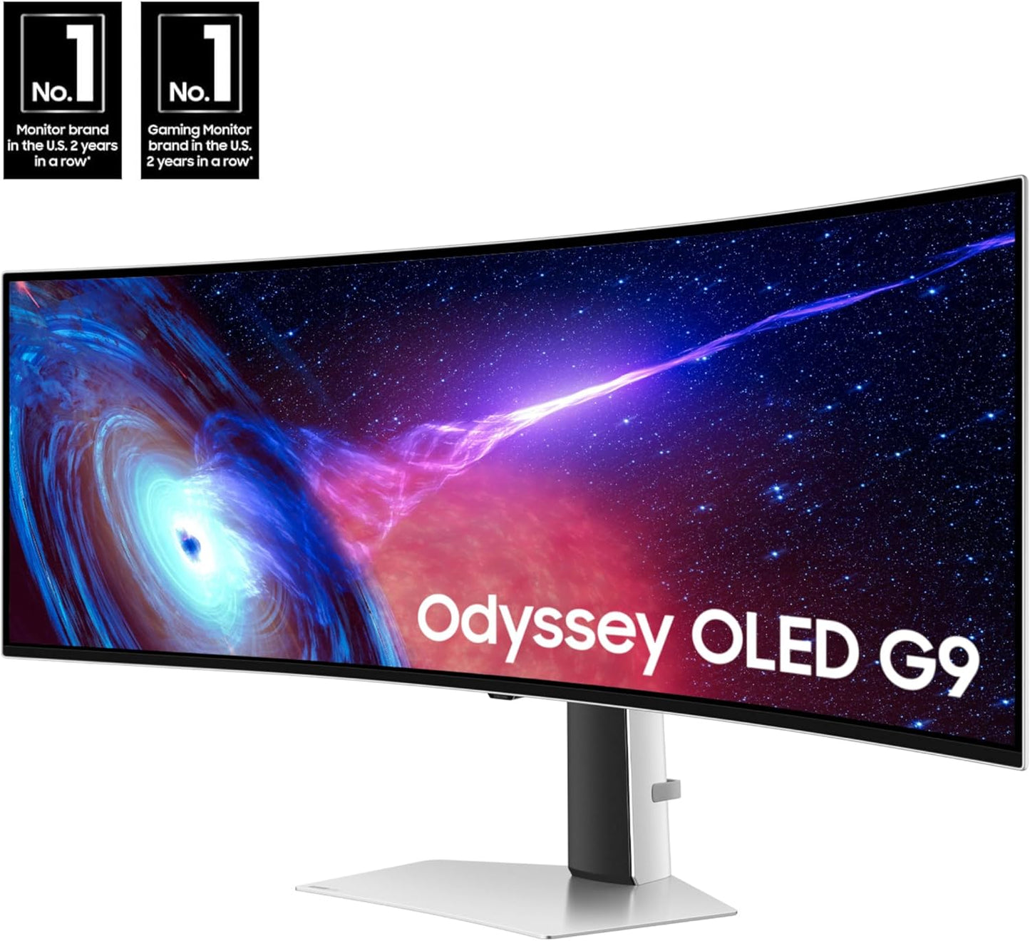 Samsung 49 Inches Odyssey OLED S49CG32SC 240Hz Pro Curved Gaming Monitor