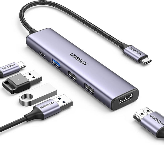 UGREEN 5 in 1 USB C Hub