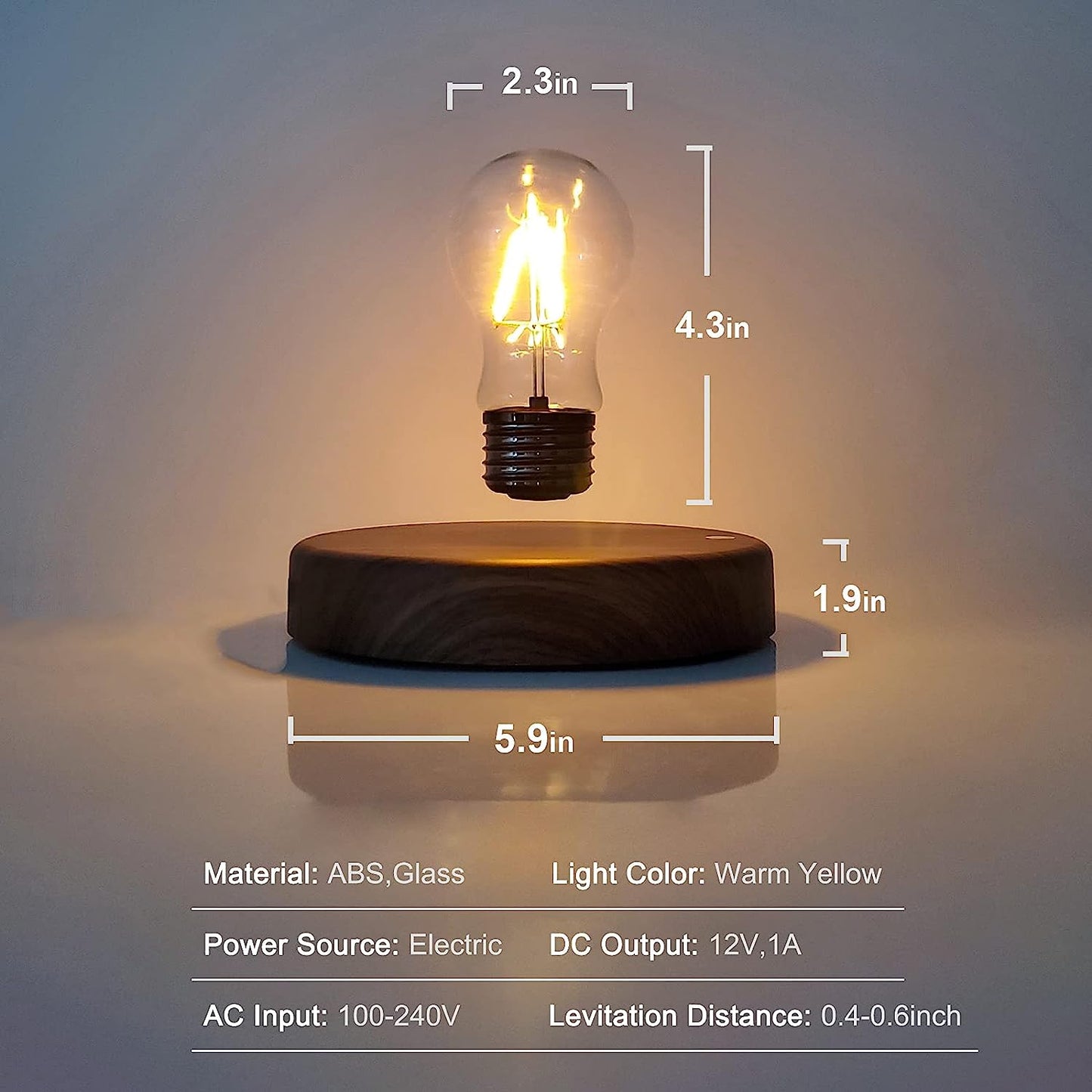 Maglev Aesthetic Light Bulb