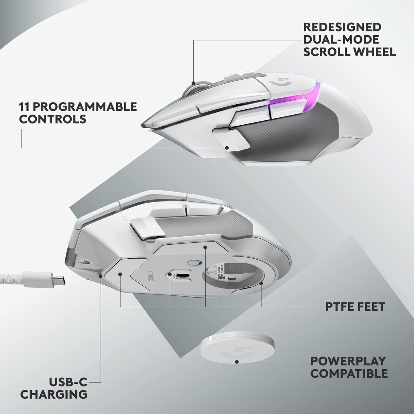 Logitech G502 X Plus Wireless Gaming Mouse