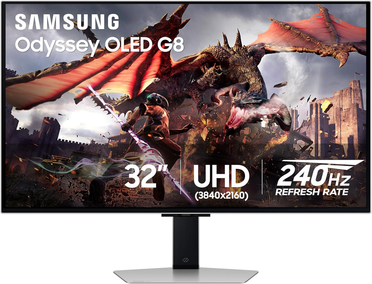 SAMSUNG 32 Inches Odyssey OLED G8 (G80SD) Series 4K UHD Smart Gaming Monitor