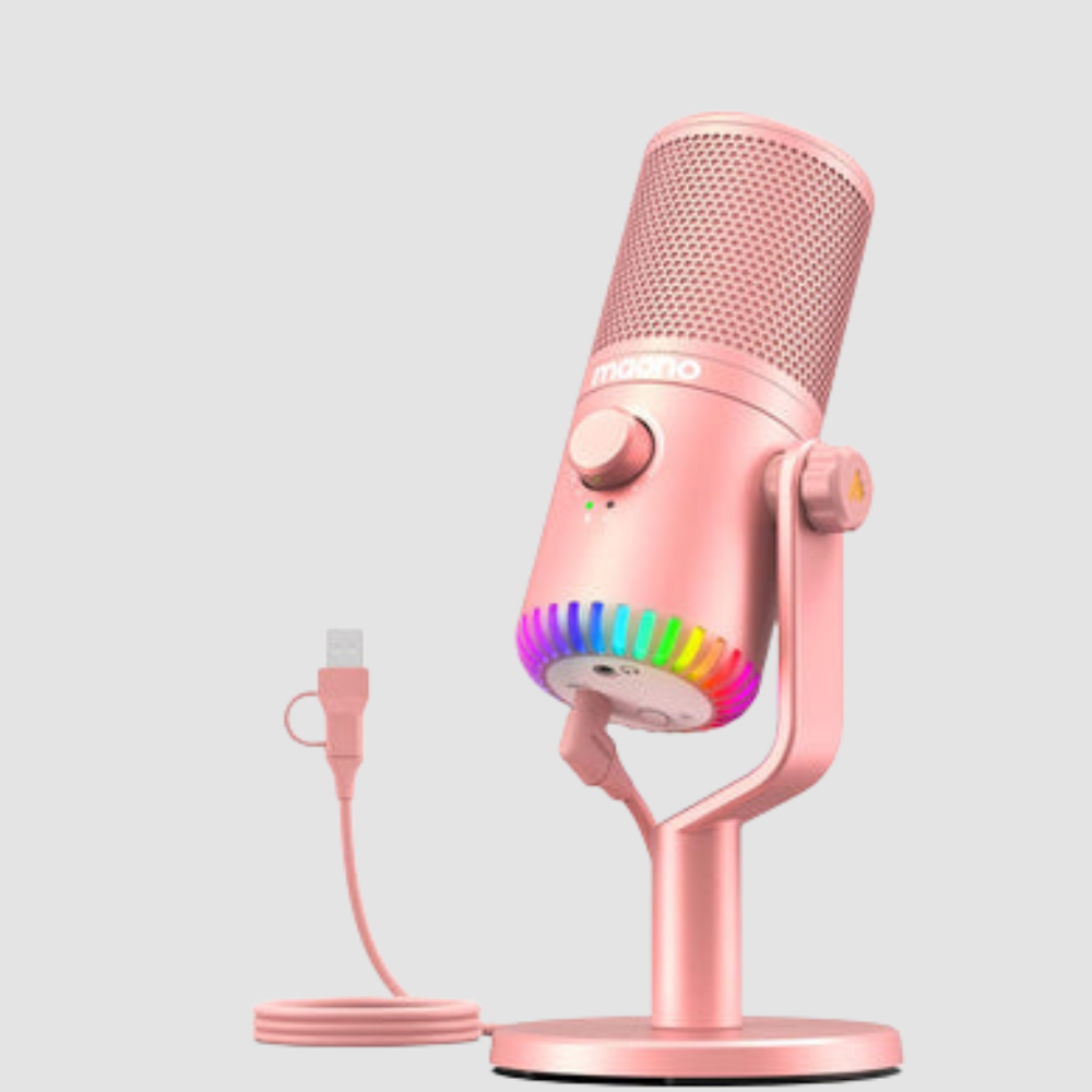 Maono DM 30 RGB Programmable Usb Condenser Microphone