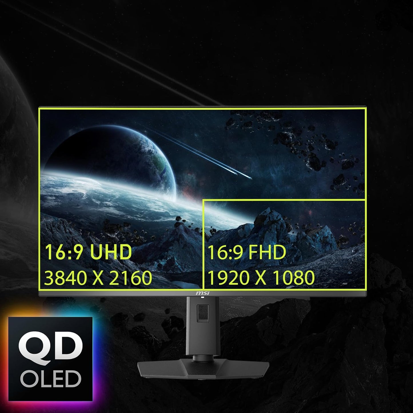 MSI MAG 321UPX QD-OLED 32 Inches 4K UHD OLED Gaming Monitor