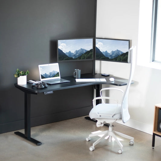 Nef Oriens L-Shaped Electrical Standing Desk