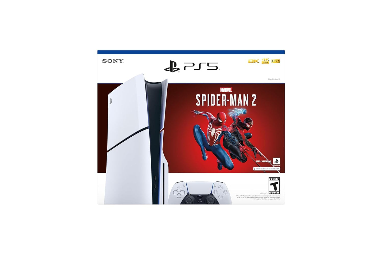 PlayStation 5 Slim Console -  Marvel’s Spider-Man 2  & Call Of Duty Bundle