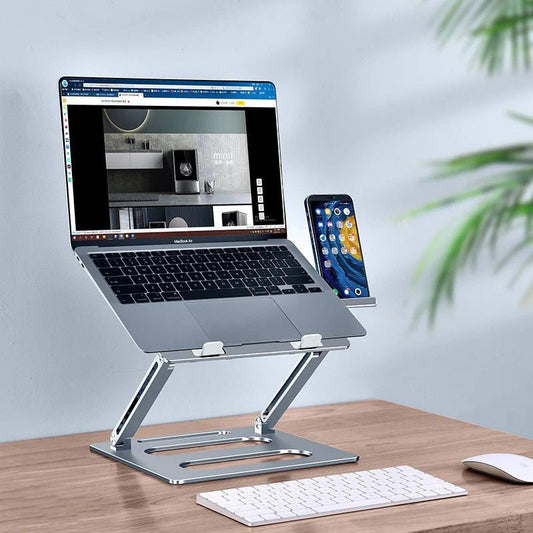 Adjustable Metal Laptop and Phone Stand - NEF TECHNOLOGIES