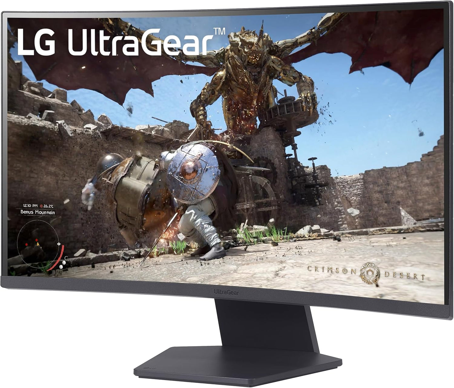 LG 27GS60QC-B 27 Inch Ultragear Curved Gaming Monitor