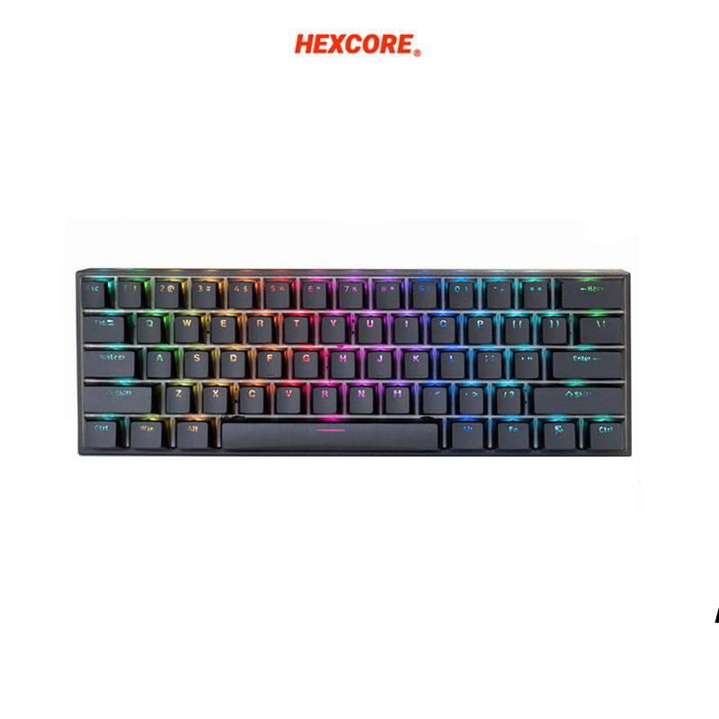 Hexcore Anne 2D Pro PBT Standard 61 keys Translucent Keycaps for Mechanical Keyboards